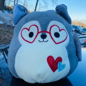 (OBO) Squishmallow Ryan the Husky 8" New with Tags
